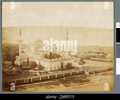 „Mosquée du Sultan Bajazet“ [Stambuł. Meczet Beyazit]. Robertson, James (1813-1888), Fotograf Stockfoto