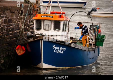 Youghal Bay in Youghal, Irland. Stockfoto