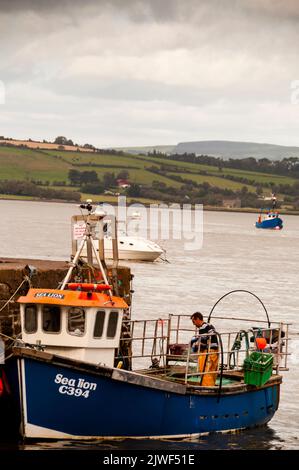 Youghal Bay in Youghal, Irland. Stockfoto