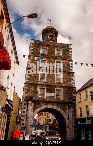 Clock Gate Tower von Youghal, Irland. Stockfoto