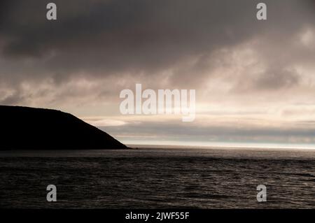 Die Bucht von Youghal an der Mündung des River Blackwater in Irland. Stockfoto