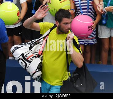 New York, Gbr. 04. September 2022. New York Flushing Meadows US Open Day 7 04/09/2022 Cameron Norrie (GBR) verliert vierte Runde Kredit: Roger Parker/Alamy Live News Stockfoto