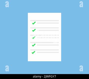 Checkliste für Aufgabenformulare, Logo-Design für Zwischenablage-Konzept. Geschäftsplan, Marketingstrategie, Umfrage, komplette Aufgaben Vektordesign. Stock Vektor