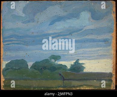Landschaft. Rembowski, Jan (1879-1923), Maler Stockfoto