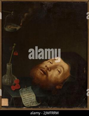 Vanitas. nieznany malarz Włoski, Maler Stockfoto