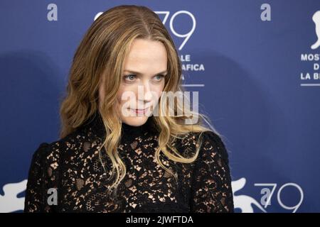 Lido Di Venezia, Italien. 05. September 2022. Kerry Condon nimmt am 05. September 2022 in Venedig, Italien, an der Fotoschau für „die Banshees von Inisherin“ auf dem Internationalen Filmfestival von Venedig 79. Teil. © Foto: Cinzia Camela. Kredit: Unabhängige Fotoagentur/Alamy Live Nachrichten Stockfoto
