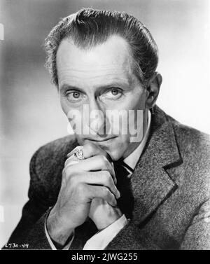 PETER CUSHING Portrait als Doktor / Professor Abraham Van Helsing in THE BRIDES OF DRACULA 1960 Regisseur TERENCE FISHER Hammer Films / Rank Film Distributors (UK) / Universal Picters (US) Stockfoto