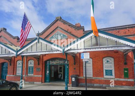 Cobh, Co. Cork, Irland: Das Cobh Heritage Centre ist ein Museum in einem restaurierten viktorianischen Bahnhof. Stockfoto