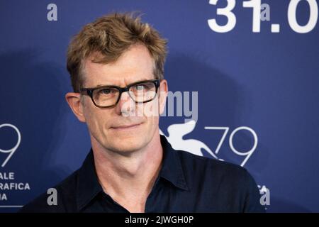 Lido Di Venezia, Italien. 05. September 2022. Graham Broadbent nimmt am 05. September 2022 in Venedig, Italien, an der Fotoschau für „die Banshees von Inisherin“ beim Internationalen Filmfestival von Venedig 79. Teil. © Foto: Cinzia Camela. Kredit: Unabhängige Fotoagentur/Alamy Live Nachrichten Stockfoto