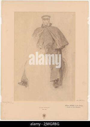 Kaiser Wilhelm I. Scholtz, Julius (1825-1893), Zeichner, Karikaturist Stockfoto