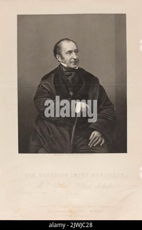 Porträt von Roderick Impey Murchison. Mayall, John Jabez Edwin (1813-1901), Fotograf, Pound, Daniel John (fl. Ca 1842-1870), Grafiker, London Joint Stock Newspaper Co. (Londyn ; wydawnictwo ; fl. Ca 1858-186.), Verlag Stockfoto