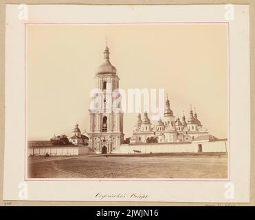 Sophienkathedrale in Kiew. Mezer, Franciszek de (1829-1919), Fotograf Stockfoto