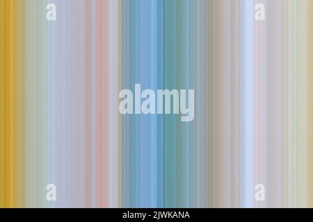 Abstrakter, unscharfer, farbenfroher Hintergrund mit vertikalen Linienformen und Pastellfarben. Strukturierter Hintergrund Stockfoto
