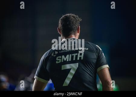 Matty Smith, DCBL Stadium, Widnes, England. 5.. September 2022. Betfred Championship, Widnes Vikings gegen Halifax Panthers Stockfoto