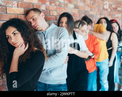 millennials Vorstellungsgespräch berufliche Karriere Stockfoto