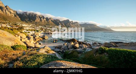 Camps Bay, Cape Town, Western Cape, Südafrika Stockfoto