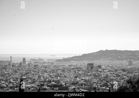 Stadtbild Barcelona Stockfoto