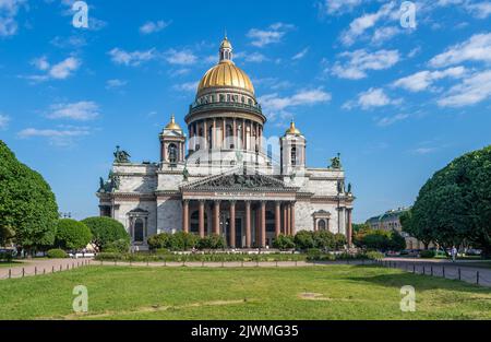 St. Isaaks Kathedrale in St. Petersburg. Russland Stockfoto