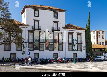 Museum für sakrale Kunst in Praca do Município, Funchal, Madeira, Portugal Stockfoto