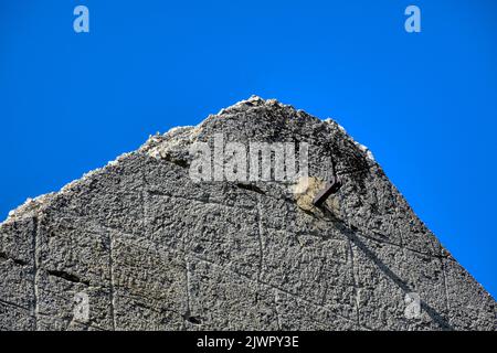 Depot, Predil, Predilsattel, Fort, Werk, Slowenien, Festung, Napoleon, Franzosenkriege, 19. Jahrhundert, Vertrauen, Ruine, Gefechtsstand, verlassen Stockfoto