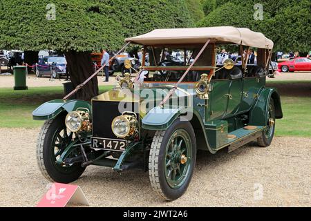 Rolls-Royce Silver Ghost Touring (1912). Concours of Elegance 2022, Hampton Court Palace, London, Großbritannien, Europa Stockfoto