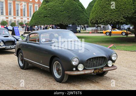 Ferrari 250 GT Europa Coupe (1955). Concours of Elegance 2022, Hampton Court Palace, London, Großbritannien, Europa Stockfoto