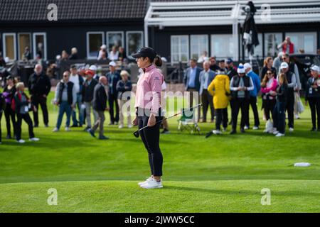 Golf: Åland 100 Ladies Open 2022 Finalrunde, Ladies European Tour. Foto: Rob Watkins/Alamy. Im Bild: Ana Pelaez (ESP) Stockfoto