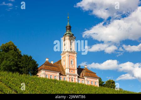 Zisterzienserkloster BirNau am Bodensee barocke Wallfahrtskirche Religion in Deutschland Stockfoto
