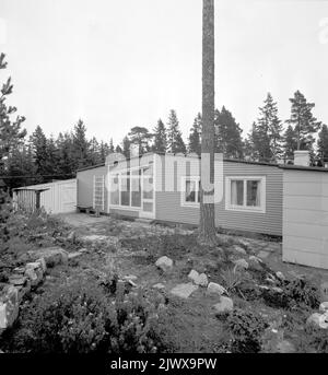 Am 14. Oktober 1952. Sörby. Den 14. oktober 1952. Sörbyområdet. Stockfoto