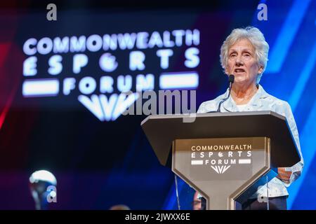 Dame Louise Martin, DBE, Präsidentin der Commonwealth Games Federation Stockfoto