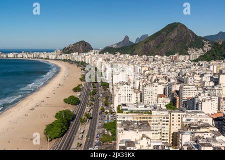 Rio de Janeiro, Brasilien. Der Strand von CoCoCoa am 03. September 2022. Stockfoto