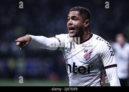 Sao Paulo, Brasilien. 07. September 2022. SP - Sao Paulo - 09/06/2022 - LIBERTADORES 2022, PALMEIRAS X ATHLETICO-PR - Athletico-PR-Spieler bei einem Spiel gegen Palmeiras im Arena Allianz Parque Stadion für die Copa Libertadores 2022 Meisterschaft. Foto: Ettore Chiereguini/AGIF/Sipa USA Quelle: SIPA USA/Alamy Live News Stockfoto