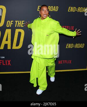 Hollywood, USA. 06. September 2022. Queen Latifah kommt bei der Los Angeles Premiere von END OF THE ROAD an, die am Dienstag, den 6. September 2022, im Tudum Theatre in Hollywood, CA, stattfand. (Foto: Juan Pablo Rico/Sipa USA) Quelle: SIPA USA/Alamy Live News Stockfoto