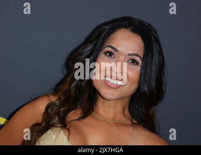 Hollywood, USA. 06. September 2022. Tracey Edmonds kommt zur Los Angeles Premiere von END OF THE ROAD, die am Dienstag, dem 6. September 2022, im Tudum Theatre in Hollywood, CA, stattfand. (Foto: Juan Pablo Rico/Sipa USA) Quelle: SIPA USA/Alamy Live News Stockfoto