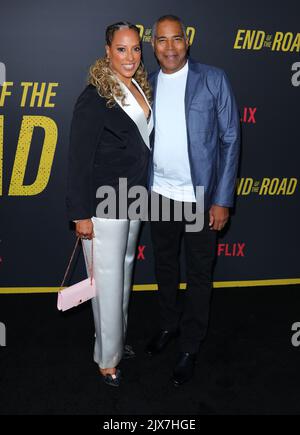Hollywood, USA. 06. September 2022. Milicent Shelton kommt bei der Los Angeles Premiere von END OF THE ROAD an, die am Dienstag, dem 6. September 2022, im Tudum Theatre in Hollywood, CA, stattfand. (Foto: Juan Pablo Rico/Sipa USA) Quelle: SIPA USA/Alamy Live News Stockfoto