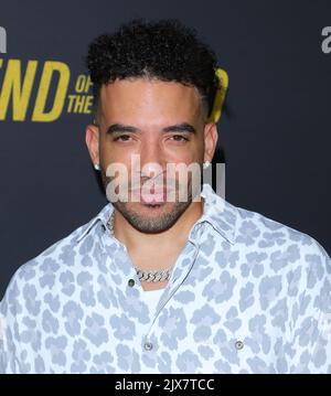 Hollywood, USA. 06. September 2022. Jason Lee kommt bei der Los Angeles Premiere von END OF THE ROAD an, die am Dienstag, dem 6. September 2022, im Tudum Theatre in Hollywood, CA, stattfand. (Foto: Juan Pablo Rico/Sipa USA) Quelle: SIPA USA/Alamy Live News Stockfoto