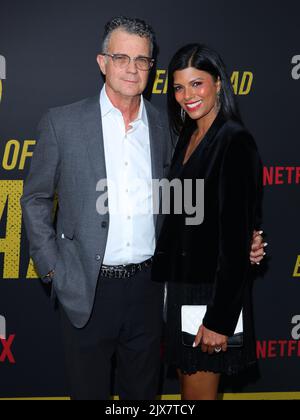 Hollywood, USA. 06. September 2022. Mark Burg kommt bei der Los Angeles Premiere von END OF THE ROAD an, die am Dienstag, den 6. September 2022, im Tudum Theatre in Hollywood, CA, stattfand. (Foto: Juan Pablo Rico/Sipa USA) Quelle: SIPA USA/Alamy Live News Stockfoto