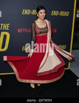 Hollywood, USA. 06. September 2022. Sonali Chandra kommt bei der Los Angeles Premiere von END OF THE ROAD an, die am Dienstag, den 6. September 2022, im Tudum Theatre in Hollywood, CA, stattfand. (Foto: Juan Pablo Rico/Sipa USA) Quelle: SIPA USA/Alamy Live News Stockfoto