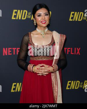 Hollywood, USA. 06. September 2022. Sonali Chandra kommt bei der Los Angeles Premiere von END OF THE ROAD an, die am Dienstag, den 6. September 2022, im Tudum Theatre in Hollywood, CA, stattfand. (Foto: Juan Pablo Rico/Sipa USA) Quelle: SIPA USA/Alamy Live News Stockfoto