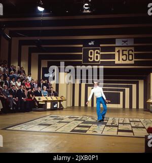 Das Kreuzwortspiel, Spielshow, Deutschland 1971, Mitwirkende: Ballettmeister Don Lurio Stockfoto