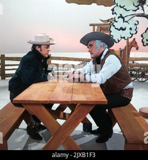 Die Computer-Show, Unterhaltungsshow, Deutschland 1971, Mitwirkende: Jo Herbst, Joachim Strietzel Stockfoto