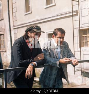 Abenteuer eines Sommers, Fernsehfilm, Österreich 1973, Regie: Helmut Pfandler, Darsteller: Herbert Fux, Erich Padalewski Stockfoto