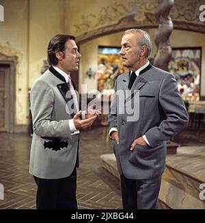 Bauernbarock, Fernsehfilm, Deutschland 1974, Regie: Werner Schlechte, Darsteller: Walter Kohut, Hans Baur Stockfoto