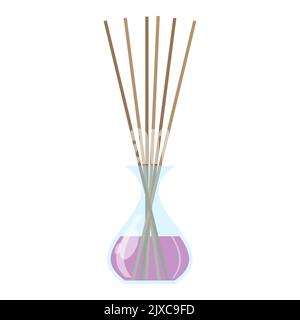 Symbol für den Diffusor für den Raumerfrischer. Lufterfrischer-Diffusor-Symbol für Webdesign isoliert auf weißem Hintergrund Stock Vektor