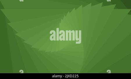 Abstrakter Hintergrund des grünen Dreiecks Stockfoto