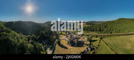 Tintern Abbey in Monmouthshire, Wales- Großbritannien Stockfoto