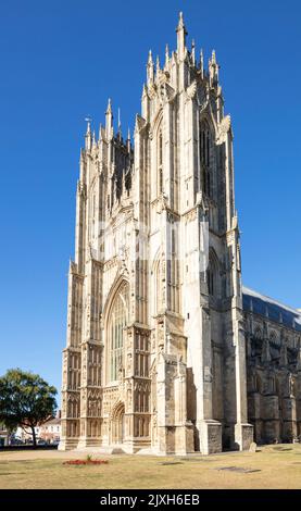 Beverley Minster oder die Pfarrkirche St. John und St. Martin Beverley Yorkshire East Riding of Yorkshire England GB Europa Stockfoto