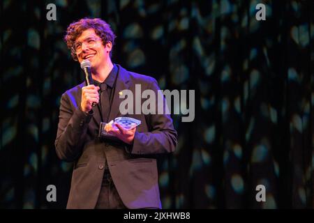 PJ Liguori gewinnt Excellence in Sound & Score für „The Lost Boy“. Stockfoto