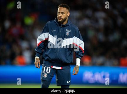 Paris, Frankreich. 06. September 2022. PARIS, FRANKREICH - 06. SEPTEMBER: Neymar während des UEFA Champions League-Spiel der Gruppe H zwischen Paris Saint-Germain und Juventus am 6. September 2022 im Parc des Princes in Paris, Frankreich. (Foto von Sebastian Frej) Kredit: Sebo47/Alamy Live News Stockfoto