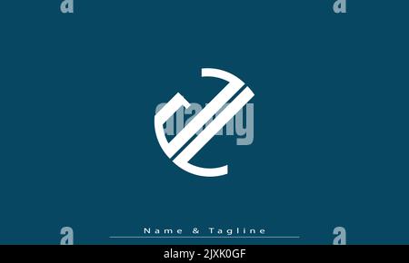 Buchstabenbuchstaben Initialen Monogramm Logo JL , LJ Stock Vektor